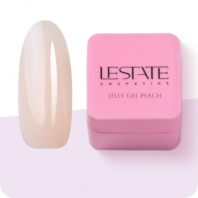 Jelly gel peach